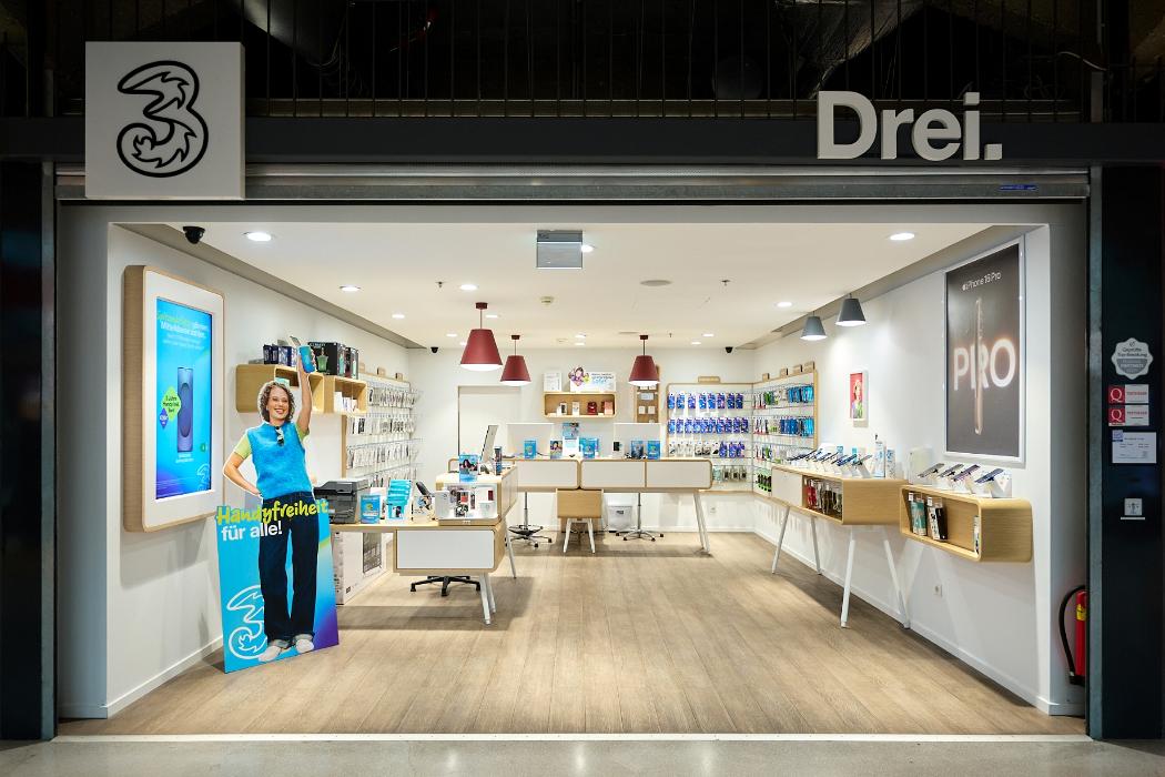 Drei Shop Q19, Grinzinger Straße in Wien