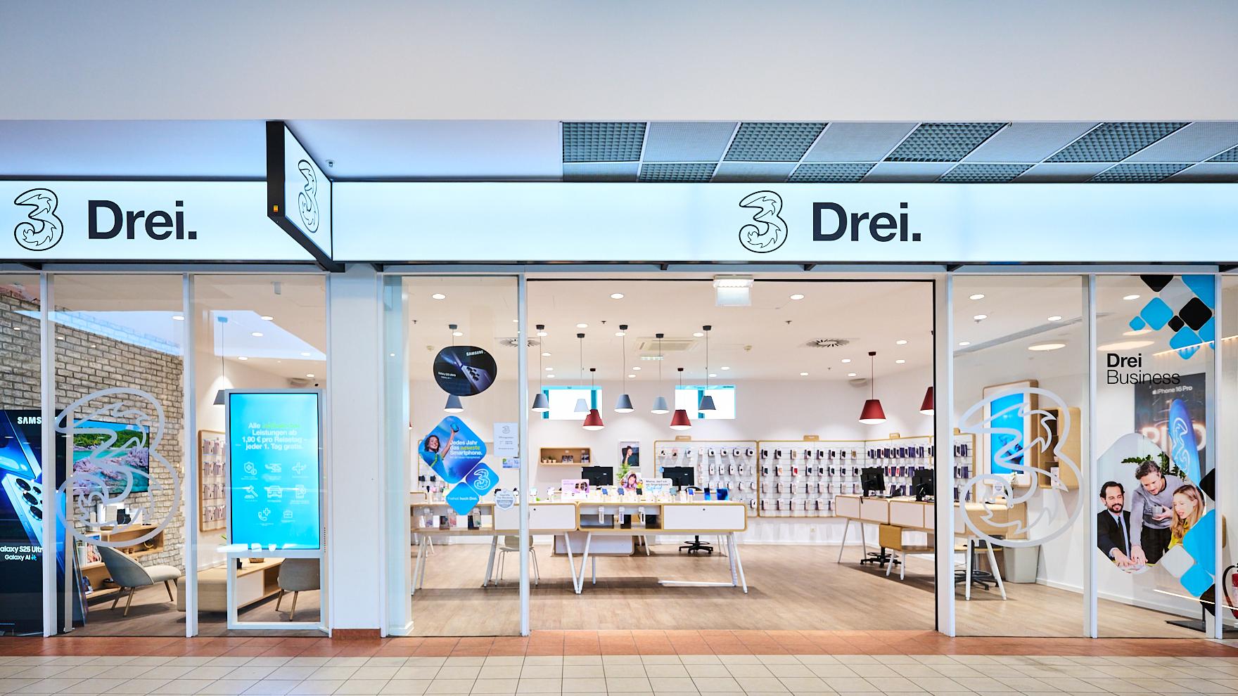 Drei Shop Gmunden, Druckereistraße in Gmunden