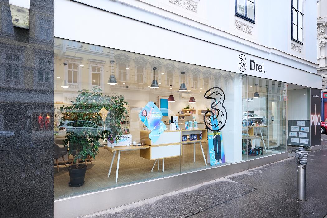 Drei Shop Währing, Währinger Straße in Wien