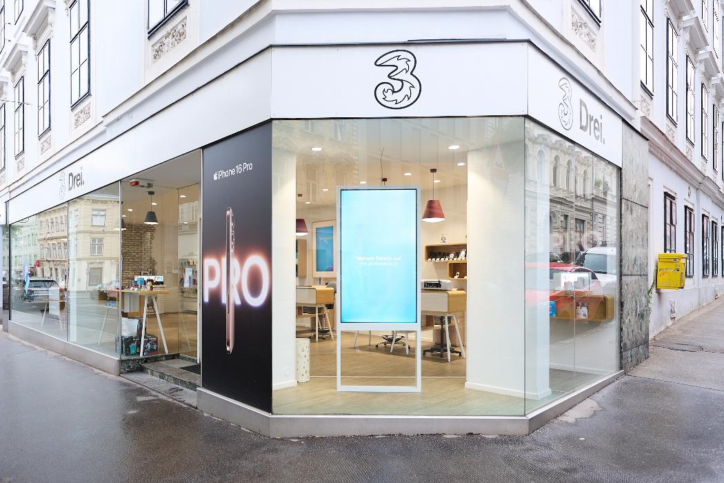 Drei Shop Währing, Währinger Straße in Wien