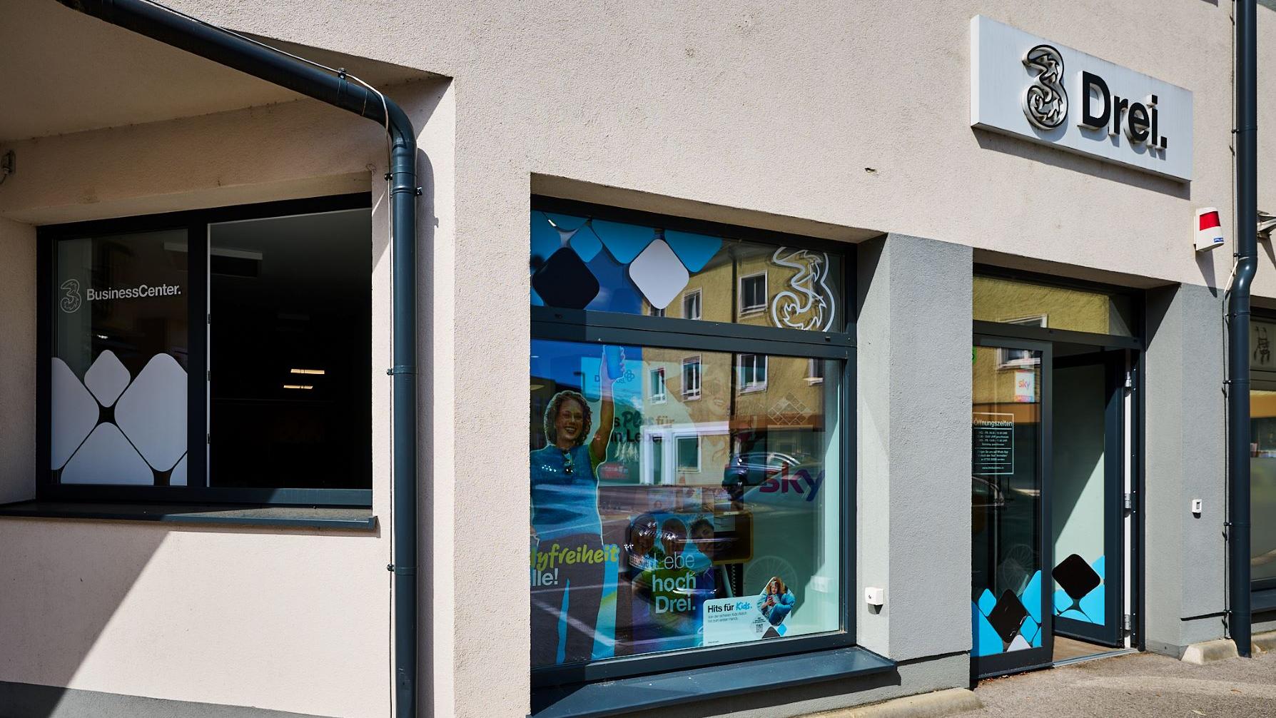 Drei Shop Ried, Braunauer Straße in Ried im Innkreis