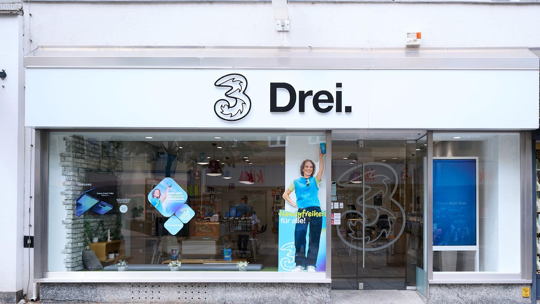 Drei Shop Wien Meidling 16-18, Meidlinger Hauptstraße in Wien