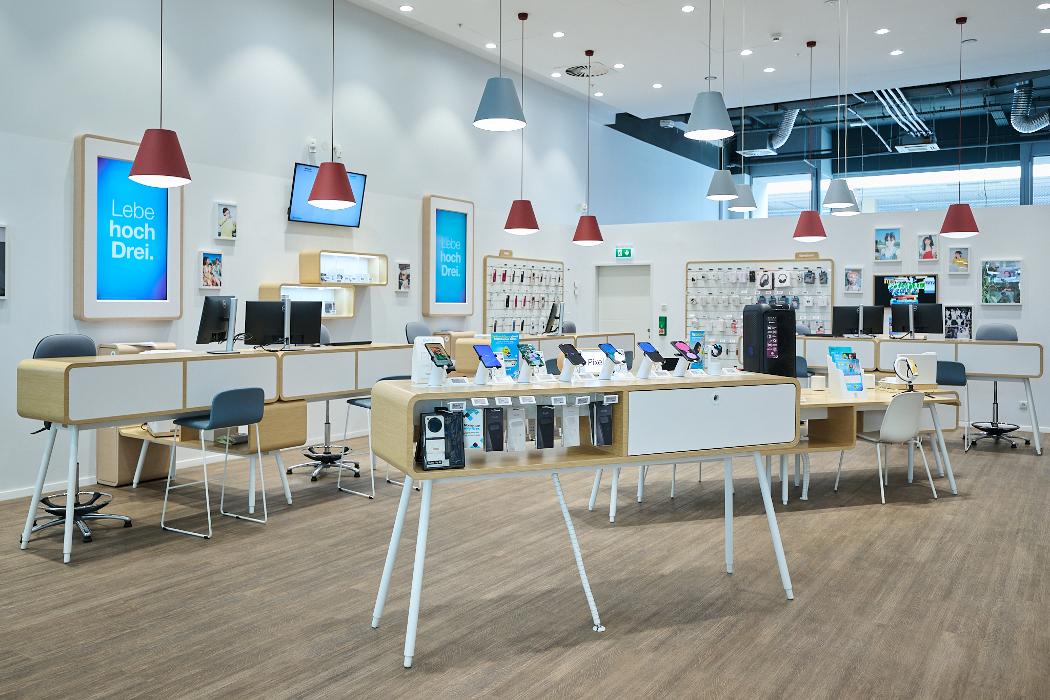 Drei Shop Wien Donauzentrum, Wagramer Straße in Wien