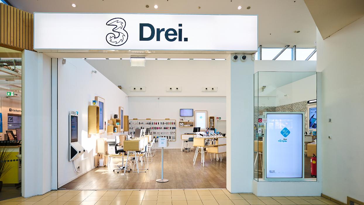 Drei Shop Dornbirn Messepark, Messestraße in Dornbirn