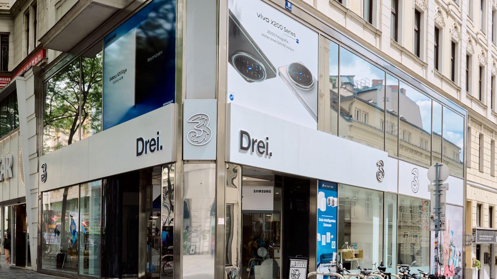 Drei Shop Wien Mariahilf 65, Mariahilfer Straße in Wien