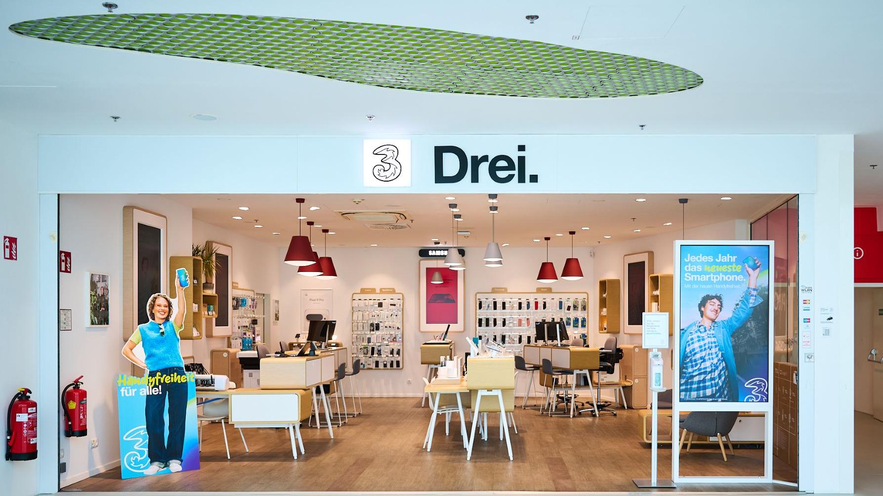 Drei Shop Krems ALEX, Wiener Straße in Krems an der Donau