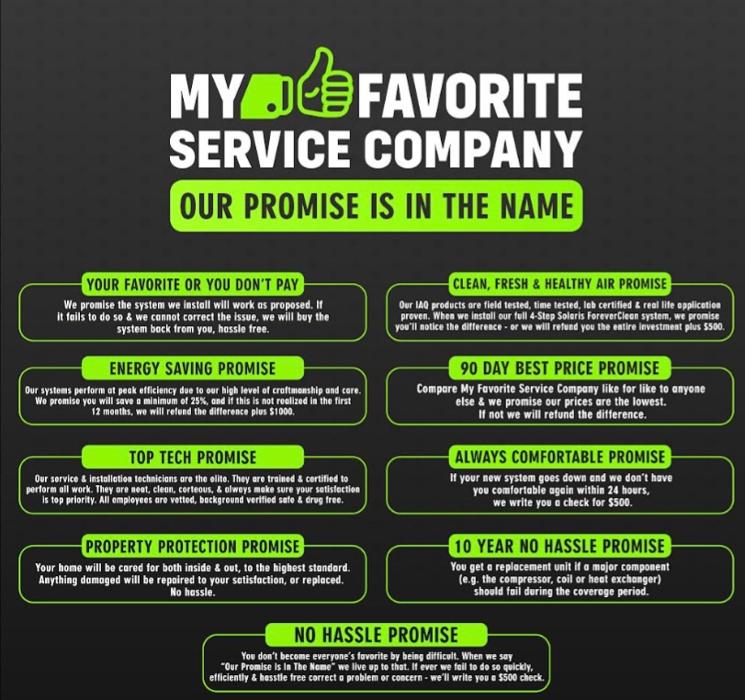 My Favorite Service Company Image