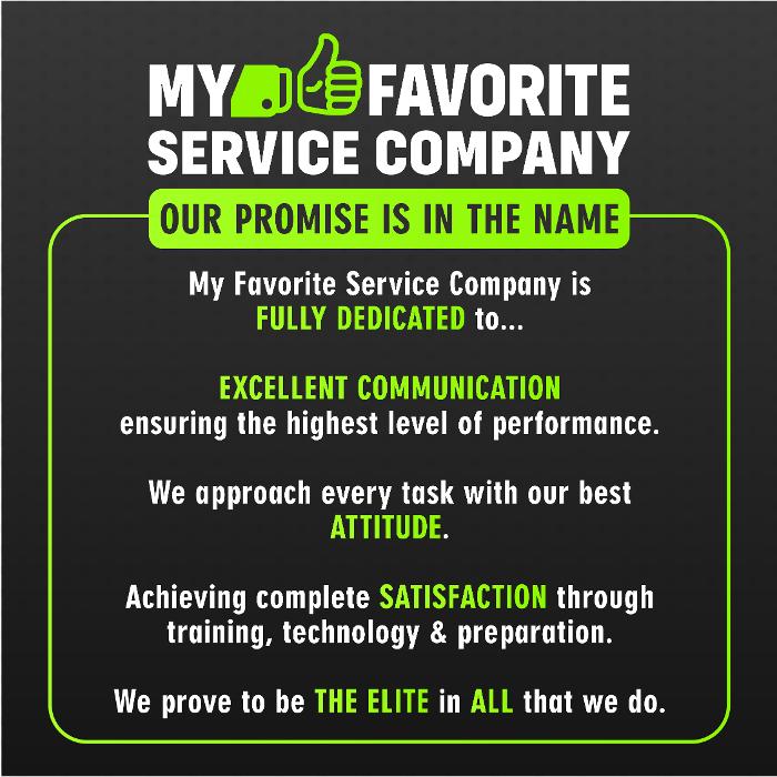 My Favorite Service Company Image