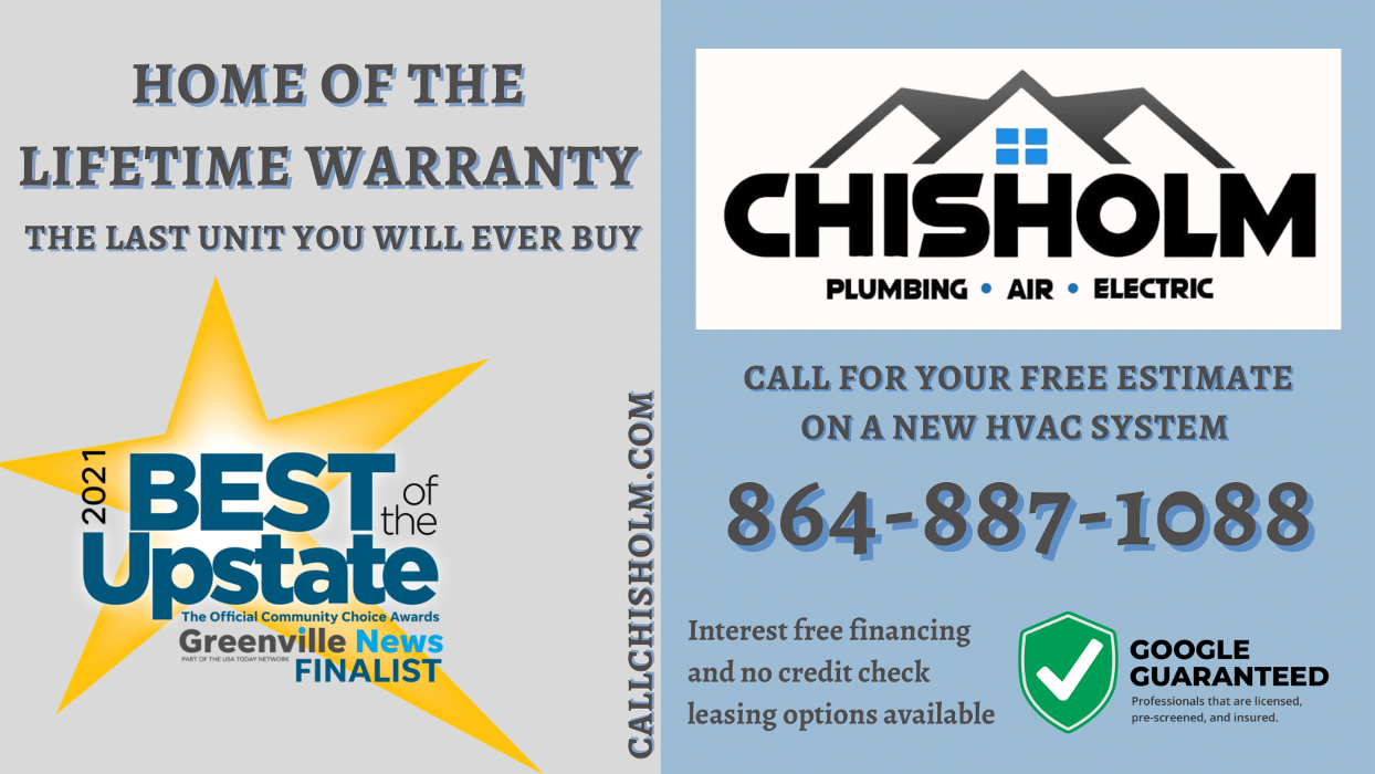 Chisholm Plumbing, Heating & Air Conditioning - Greer, SC