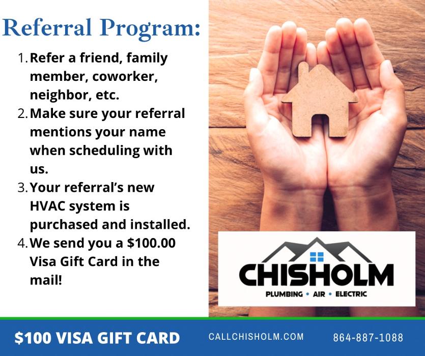 Chisholm Plumbing, Heating & Air Conditioning - Greer, SC