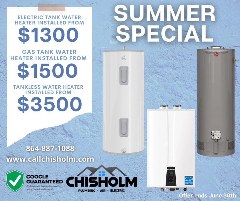 Chisholm Plumbing, Heating & Air Conditioning - Greer, SC