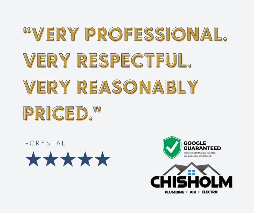 Chisholm Plumbing, Heating & Air Conditioning - Greer, SC