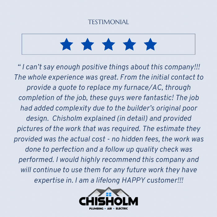 Chisholm Plumbing, Heating & Air Conditioning - Greer, SC