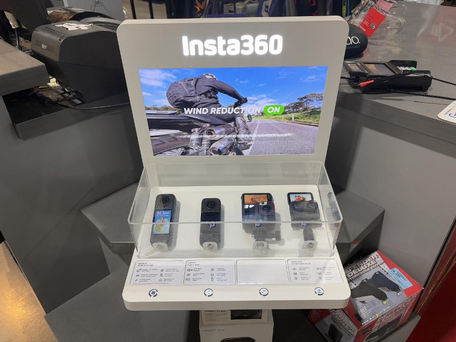 Insta360 products available in-store