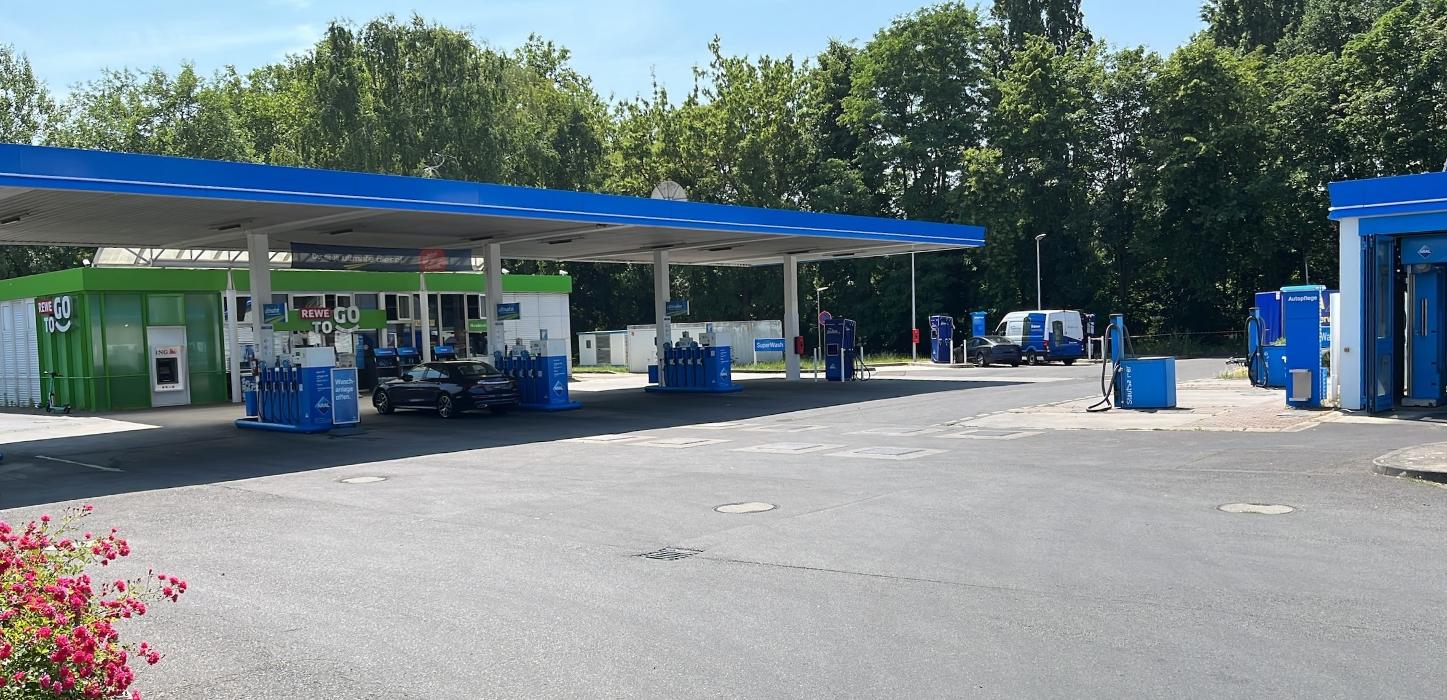 Aral pulse Ladestation, Köpenicker Landstraße in Berlin