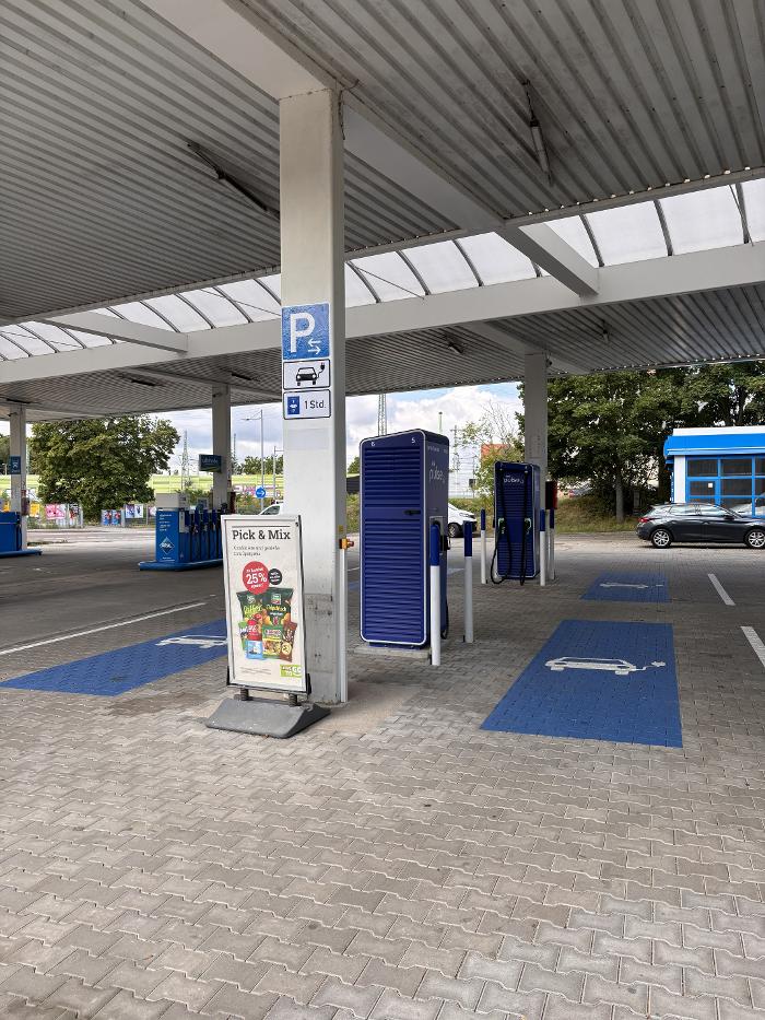 Aral pulse Ladestation, Essener Straße in Leipzig