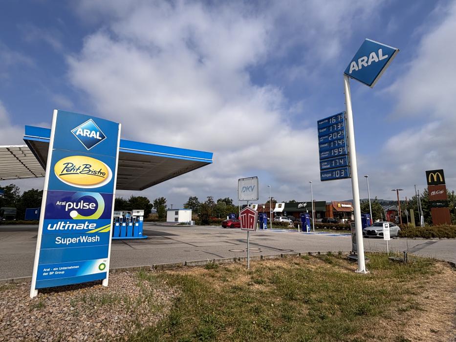 Aral pulse Ladestation, Gewerbepark B in Wörth an der Donau