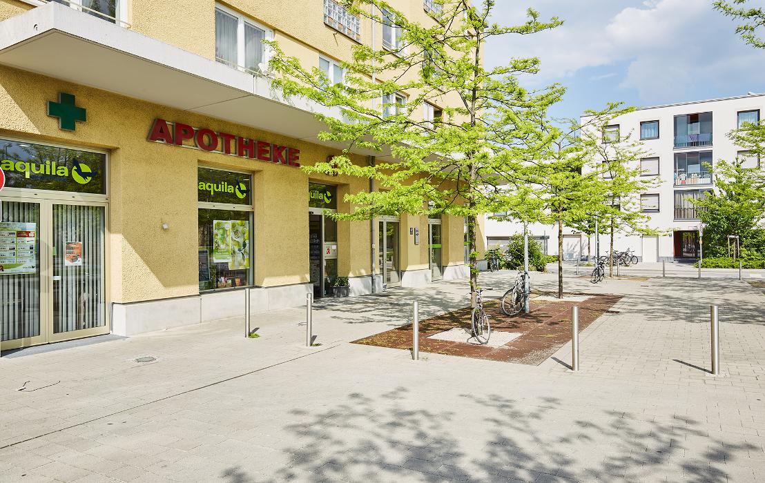 Aquila Apotheke am Innsbrucker Ring, Bad-Schachener-Straße in München