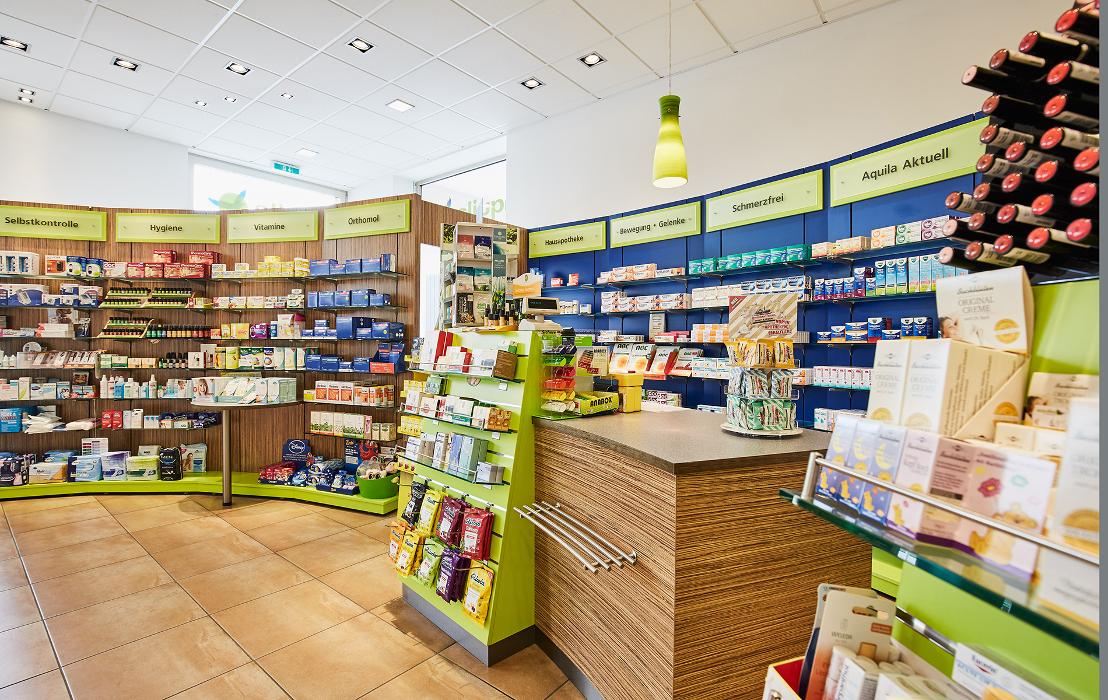 Aquila Apotheke am Innsbrucker Ring, Bad-Schachener-Straße in München