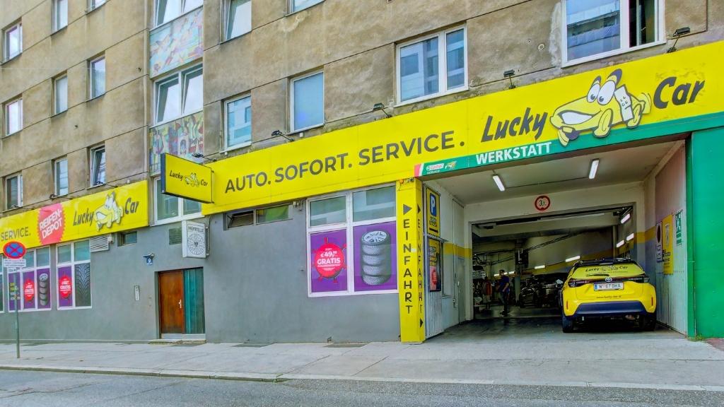 Lucky Car, Schönbrunner Schloßstraße in Wien