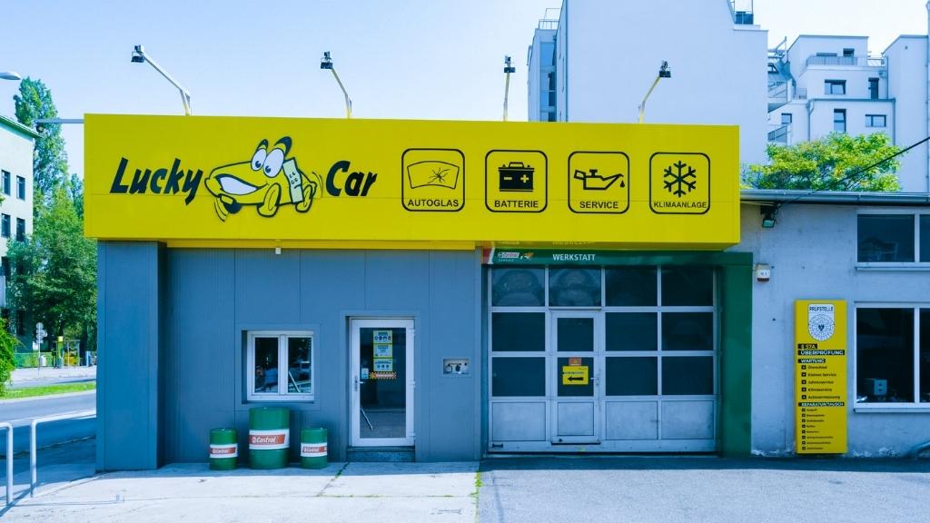 Lucky Car, Adalbert-Stifter-Straße in Wien