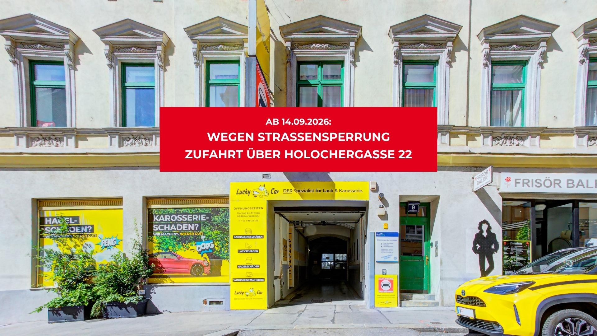 Lucky Car - DER Spezialist für Lack & Karosserie!, Holochergasse in Wien