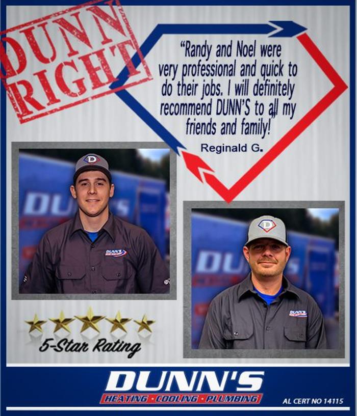 Dunn's HVAC, Plumbing, & Electrical Image