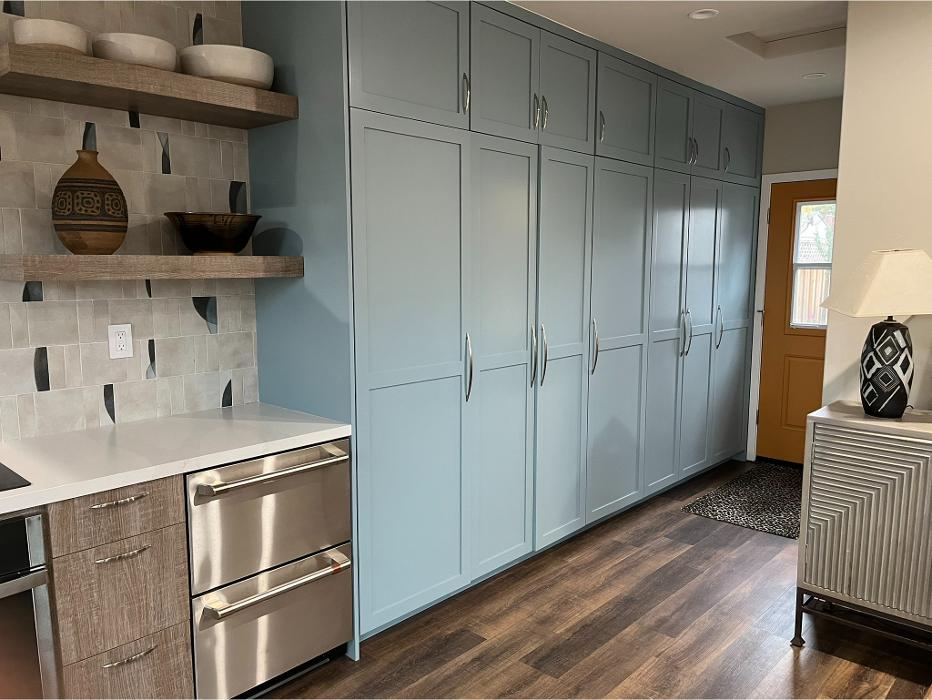 Design Details ADU reflects Shelleys mastery of planning, bespoke cabinetry, and a refined palettespaces defined by function and architectural elegance.