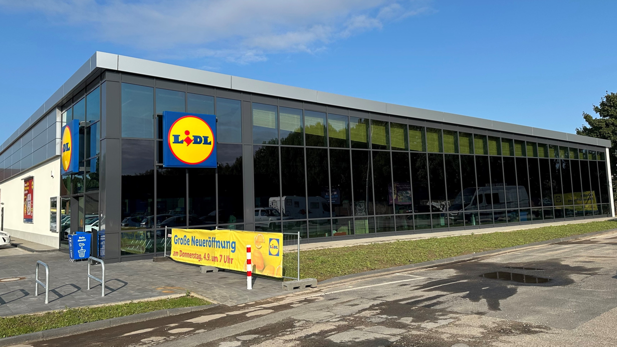 Lidl, Hülsdonker Straße in Moers