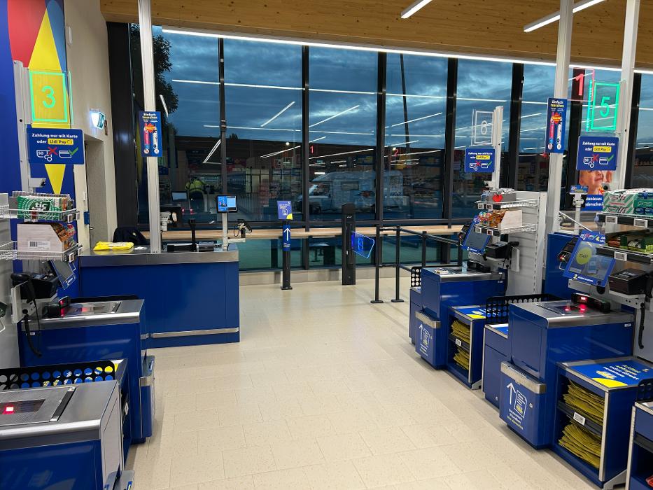 Lidl, Hülsdonker Straße in Moers