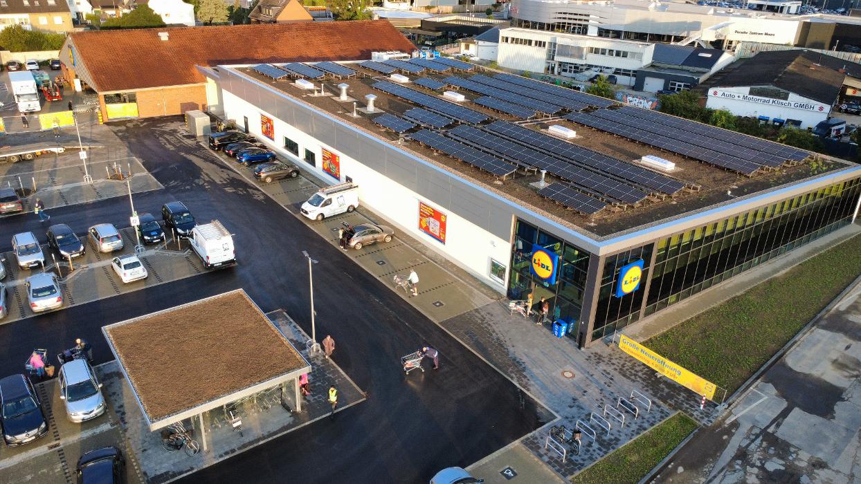 Lidl, Hülsdonker Straße in Moers