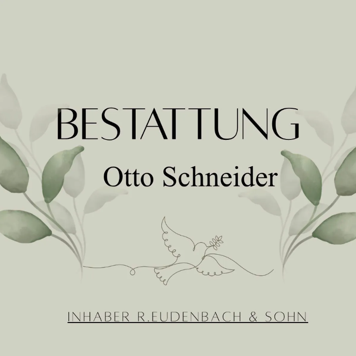 Otto Schneider Bestattungen in Waldbröl