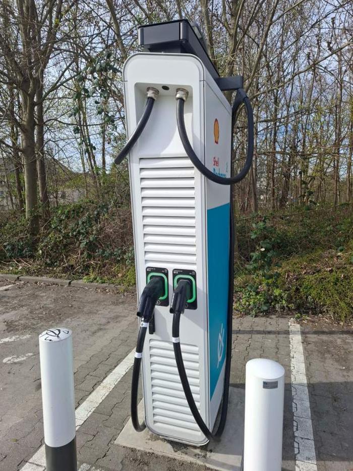 Shell Recharge Charging Station, Frankenberger Straße in Chemnitz