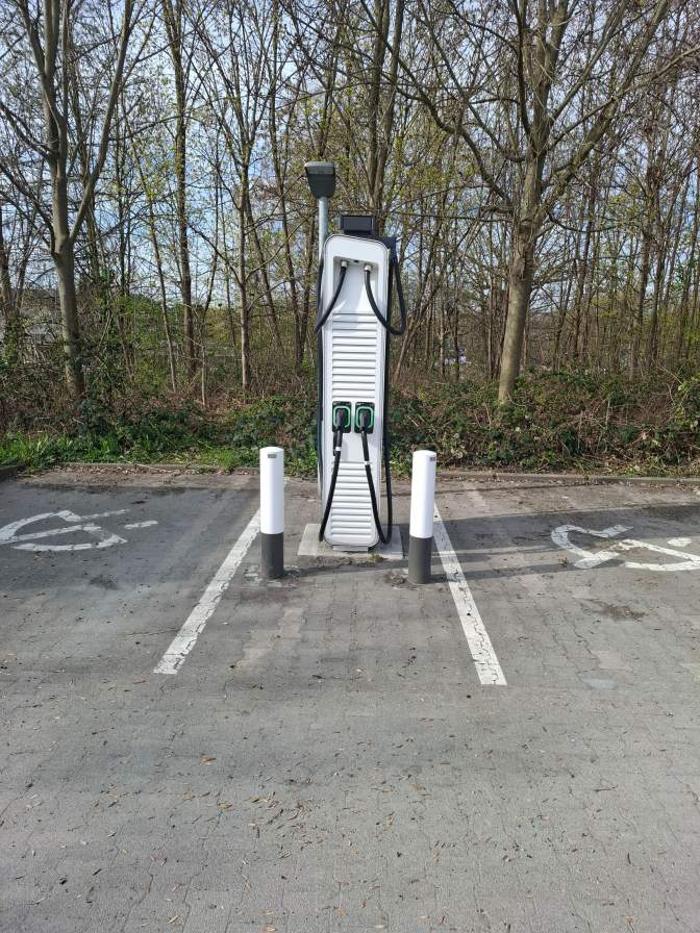 Shell Recharge Charging Station, Frankenberger Straße in Chemnitz