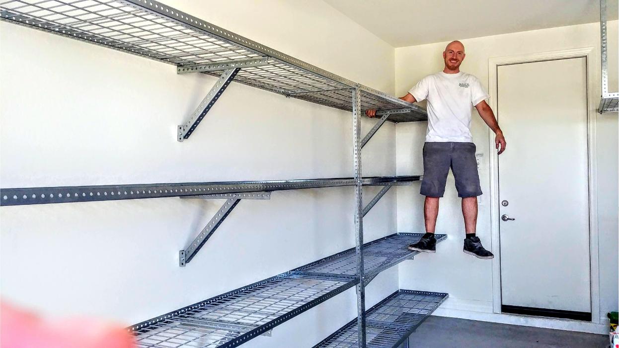 Affordable Ceiling Storage Racks Image