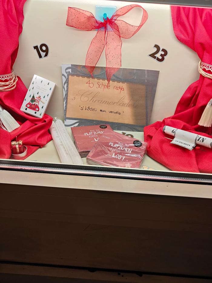 Chrämerlädeli, dein Geschenkeladen, s'Lädeli zum Verwiile in Aarau, Pelzgasse in Aarau