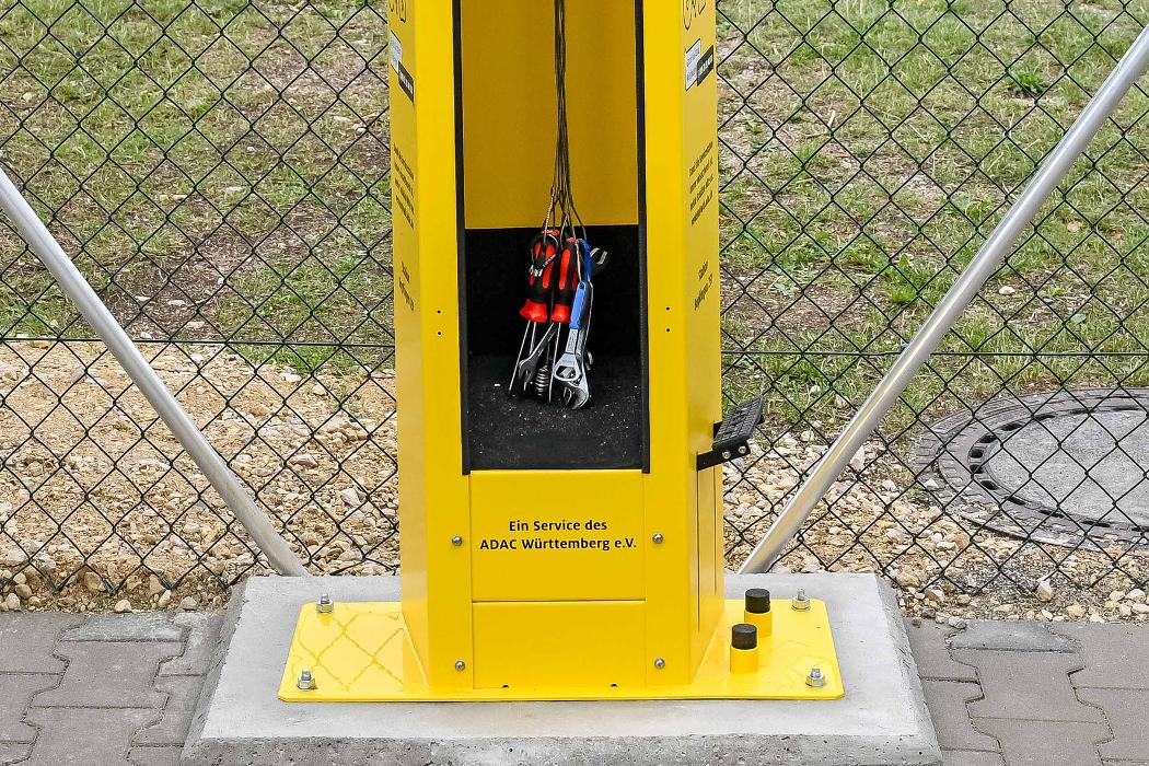 ADAC Radservice-Station Bopfingen, Sandberg in Bopfingen