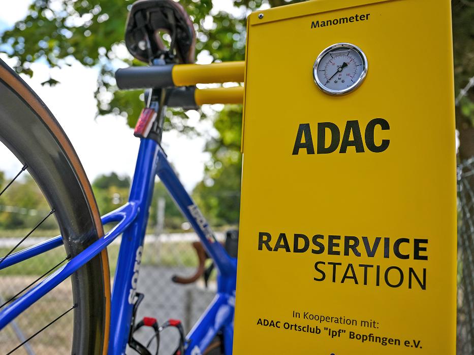ADAC Radservice-Station Bopfingen, Sandberg in Bopfingen