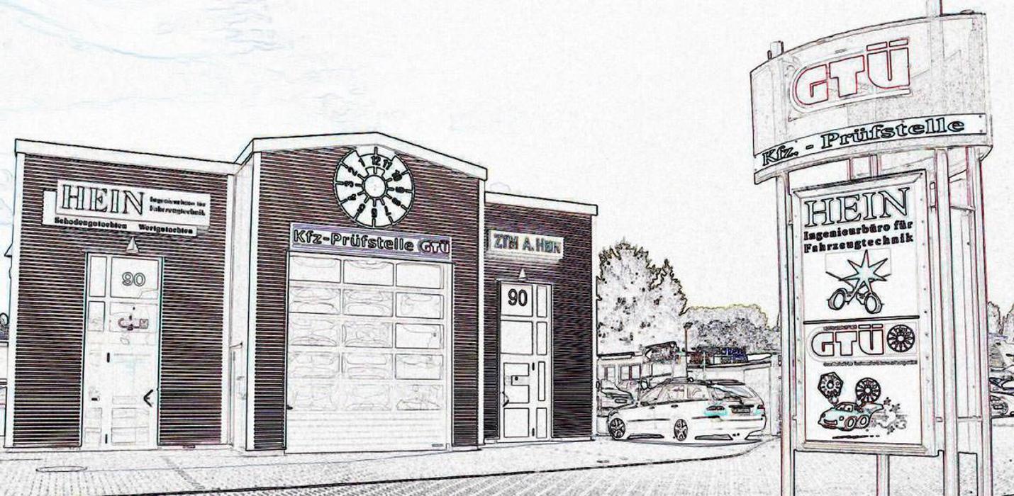 GTÜ Kfz Prüfstelle Hein in Alsdorf (an der B57), Kfz-Sachverständiger, Linnicher Straße in Alsdorf