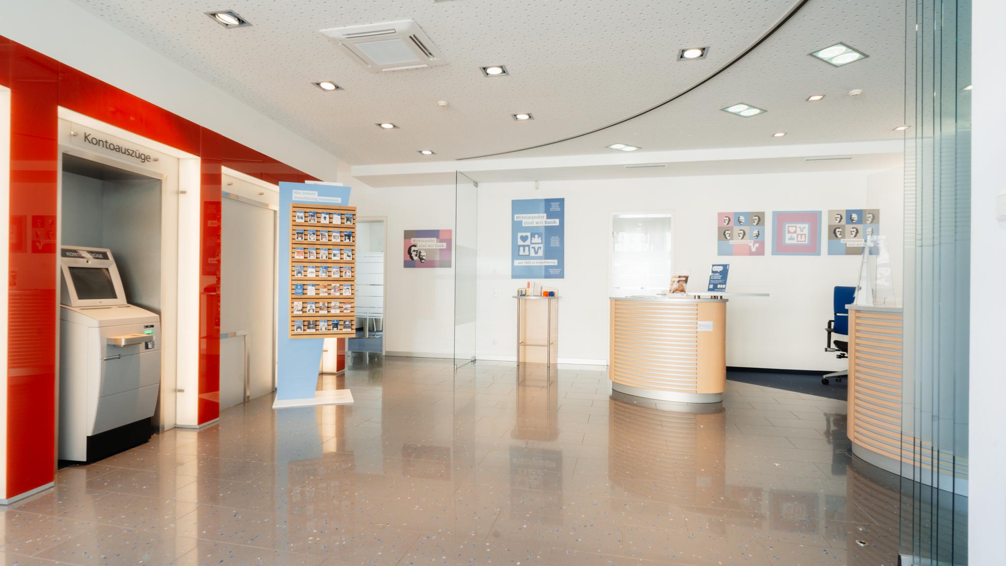 Münchner Bank eG Filiale Unterföhring, Münchner Straße in Unterföhring