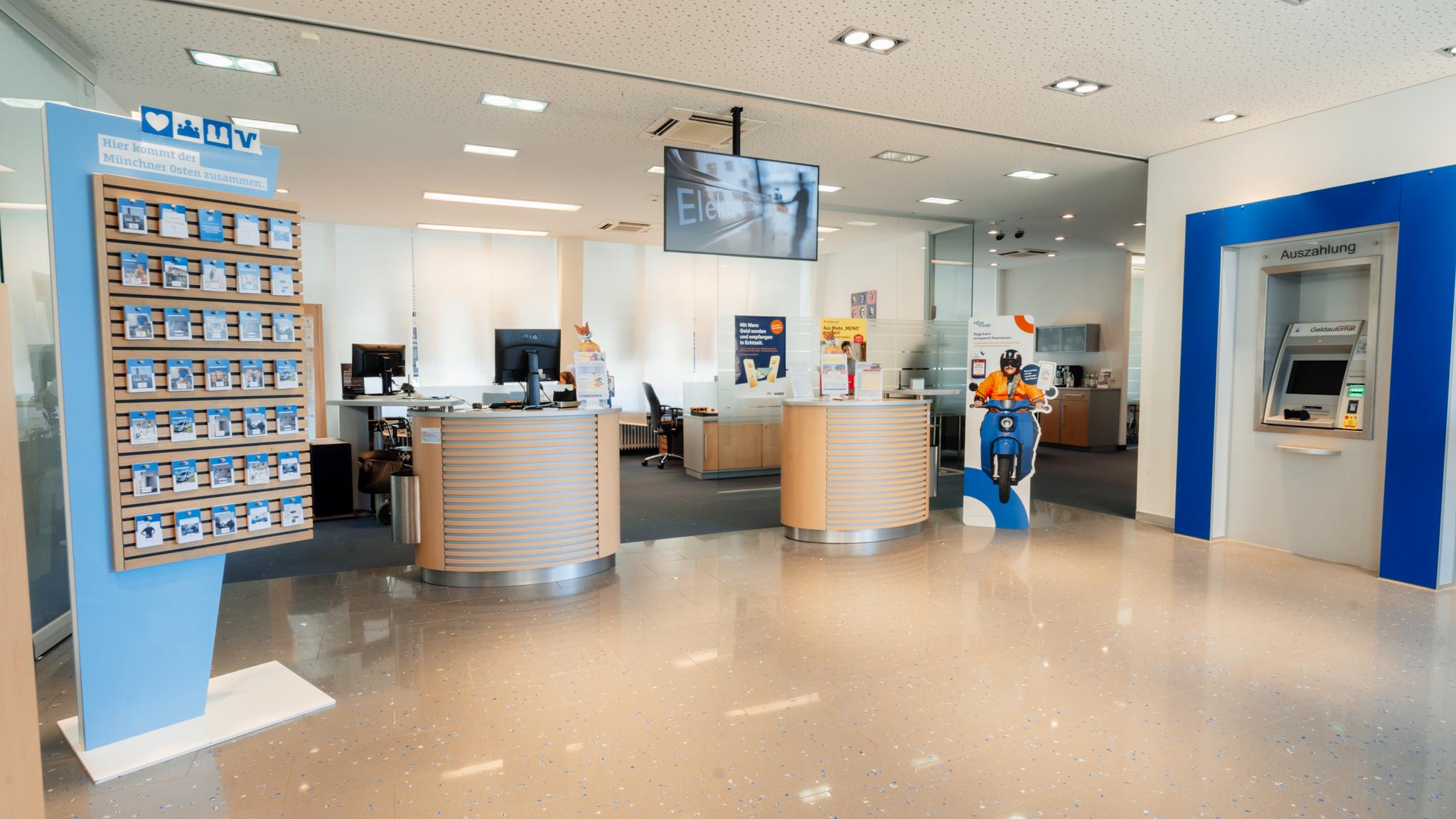 Münchner Bank eG Filiale Perlach, Sebastian-Bauer-Straße in München