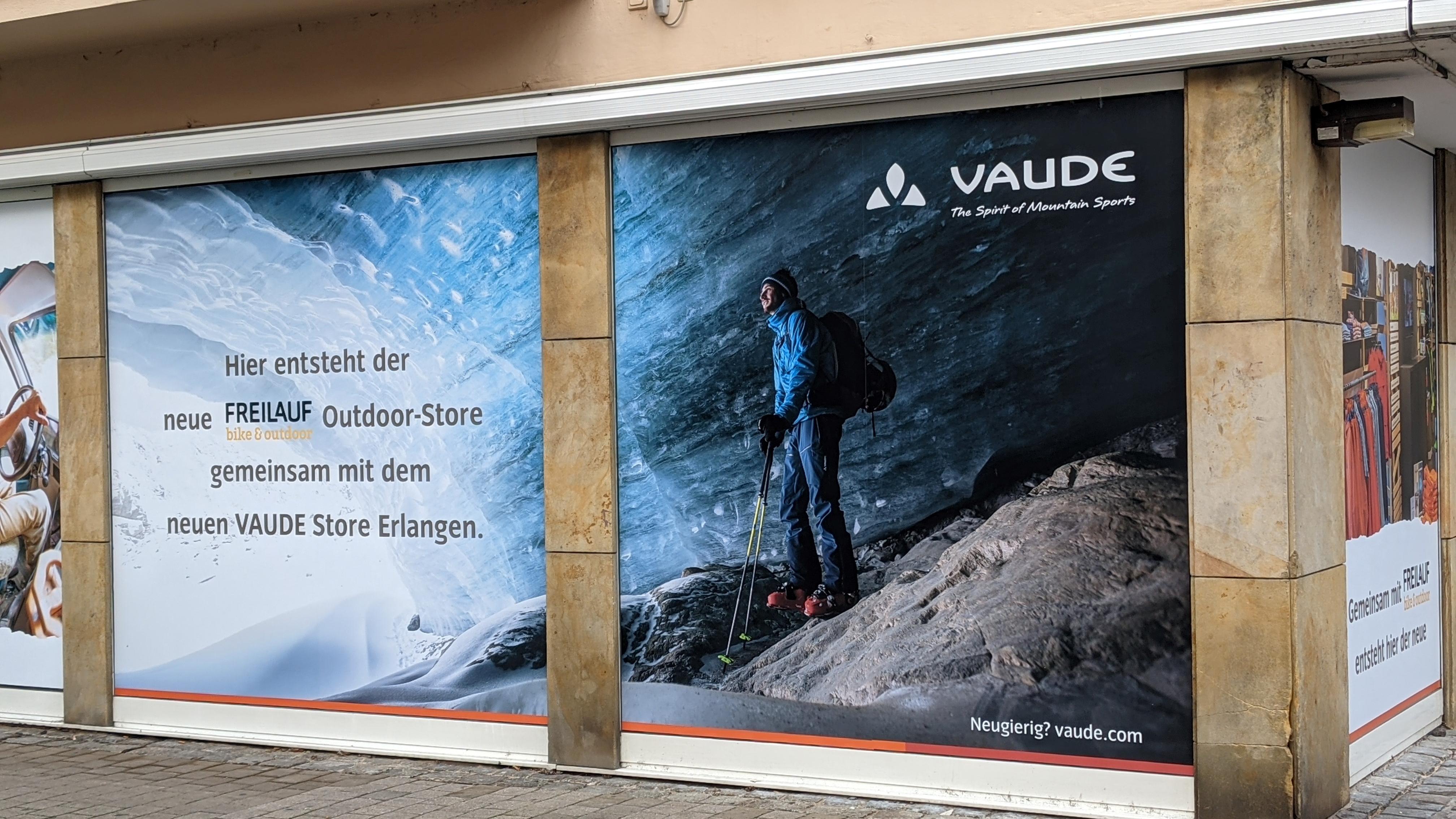 VAUDE Store Erlangen, Hauptstraße in Erlangen
