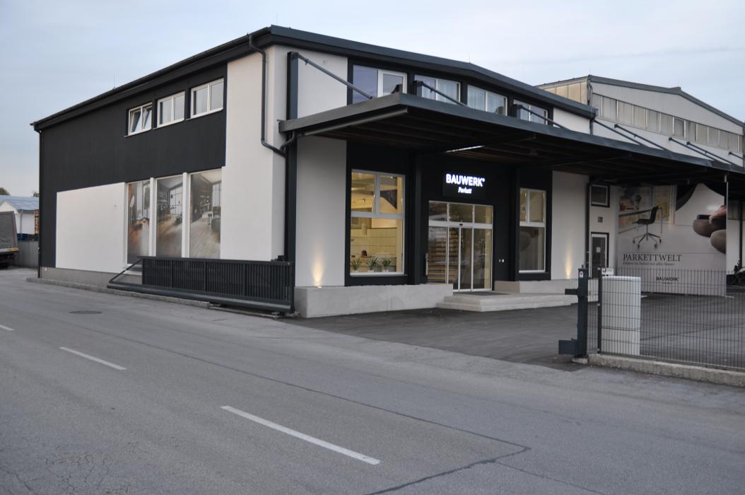 Bauwerk Parkettwelt Salzburg, Gnigler Straße in Salzburg