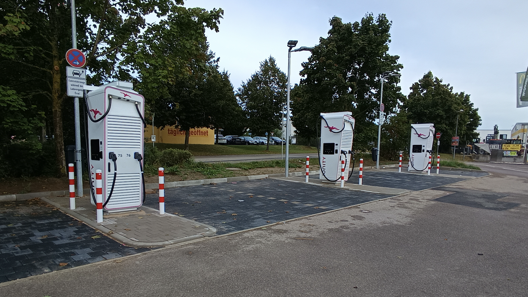IONITY Charging Station, Max-Eyth-Straße in Ellwangen (Jagst)