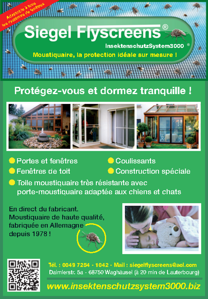 Siegel Flyscreens in Waghäusel