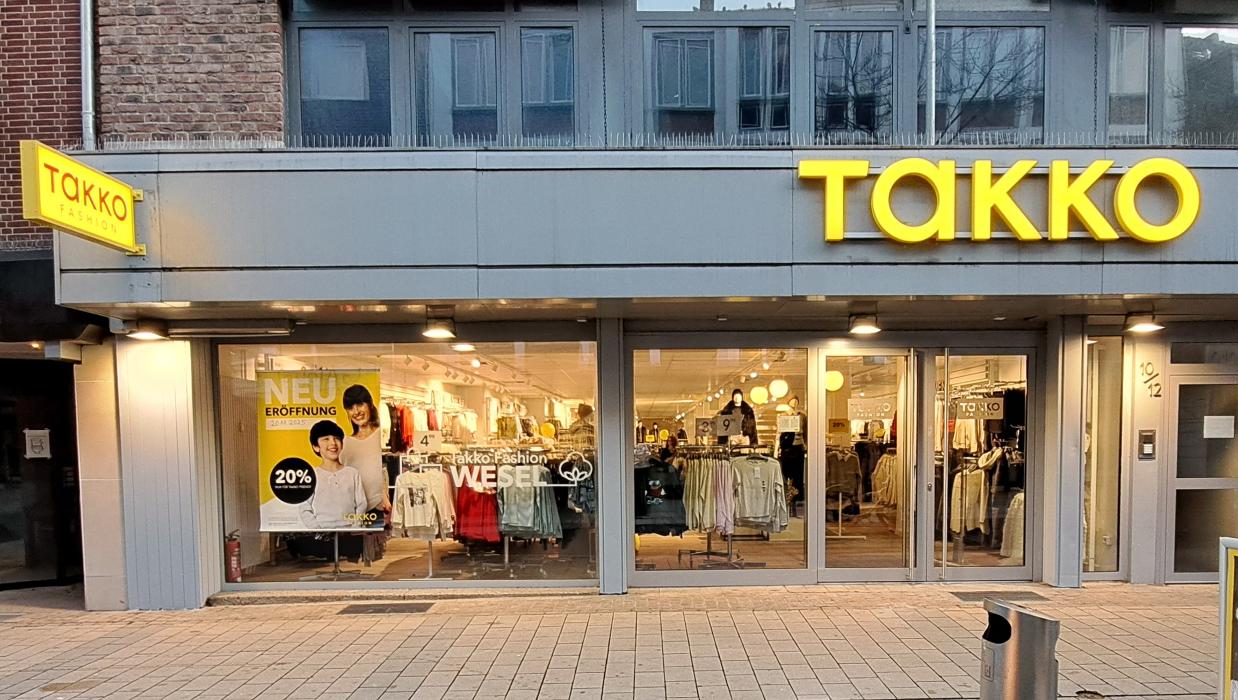 Takko Fashion, Brückstraße in Wesel