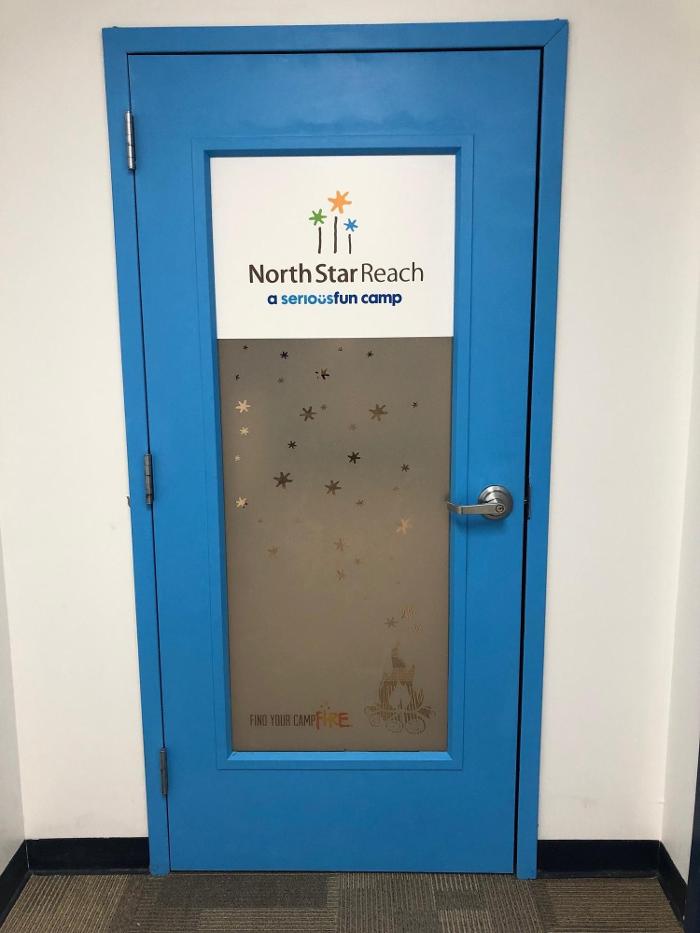 Door Graphics and Frosting