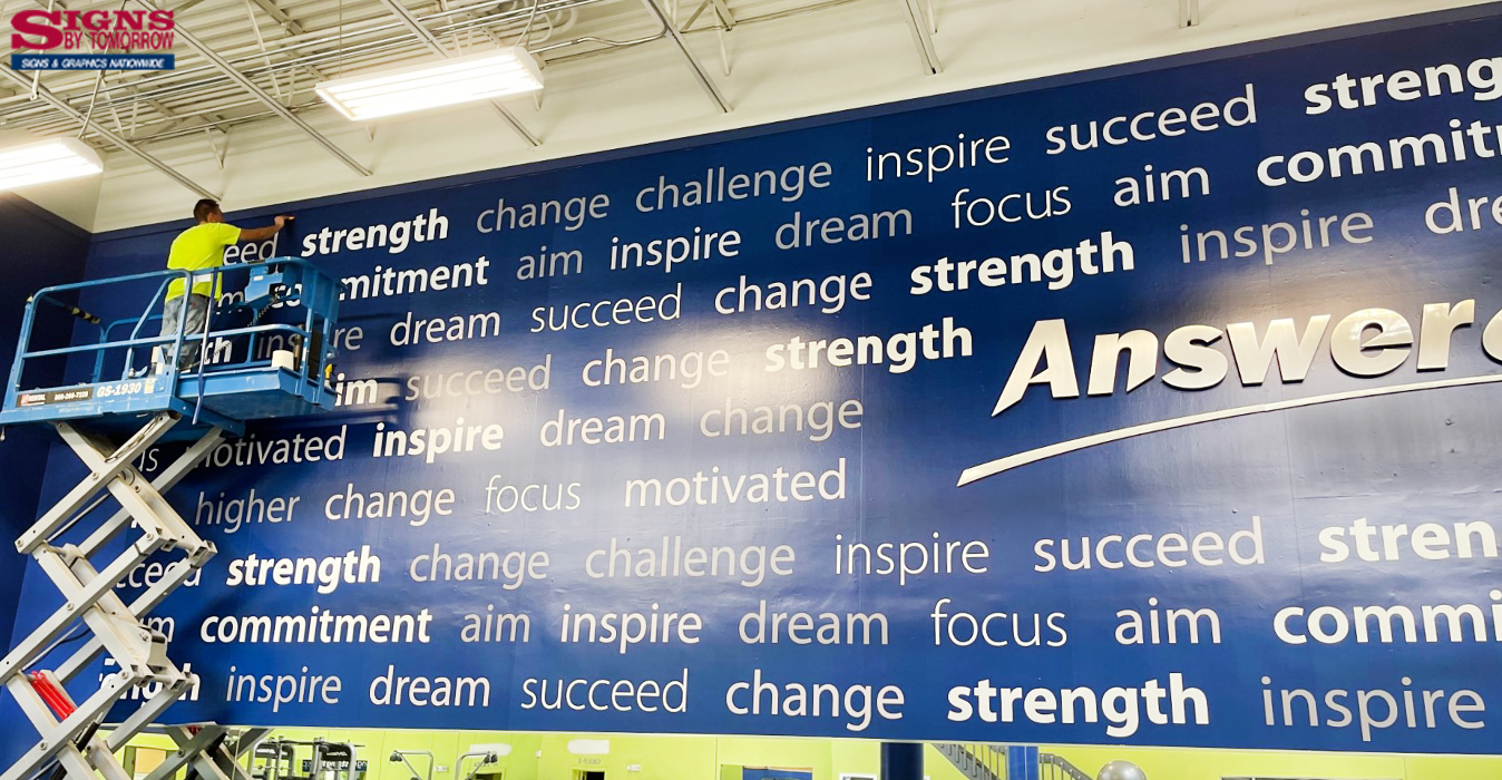 Answer is Fitness-Foxboro Wall Wrap