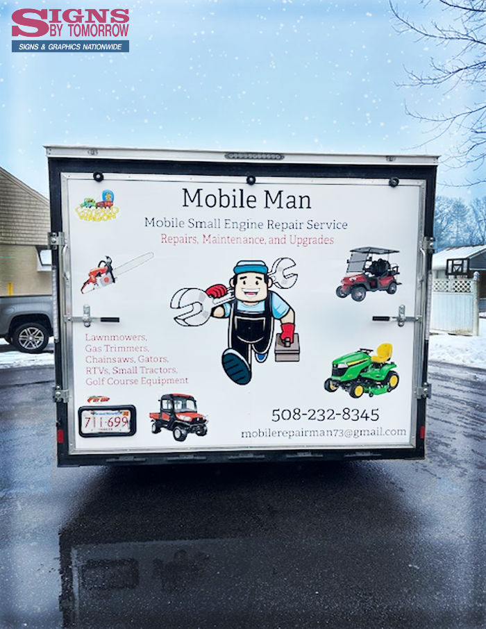 Moble Repair Man Trailer