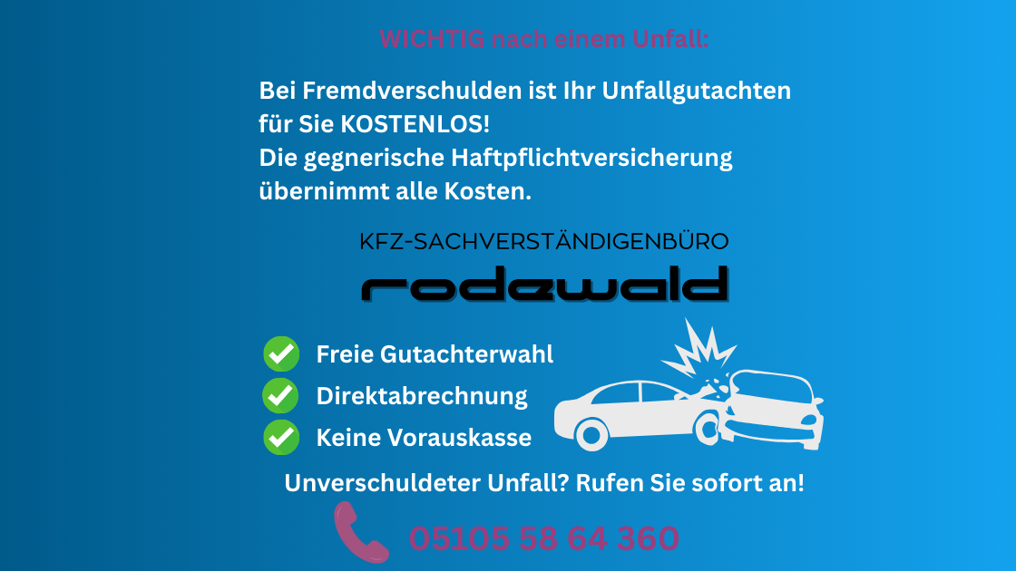 KFZ-Sachverständiger Till Rodewald, Knochenhauerstraße in Barsinghausen
